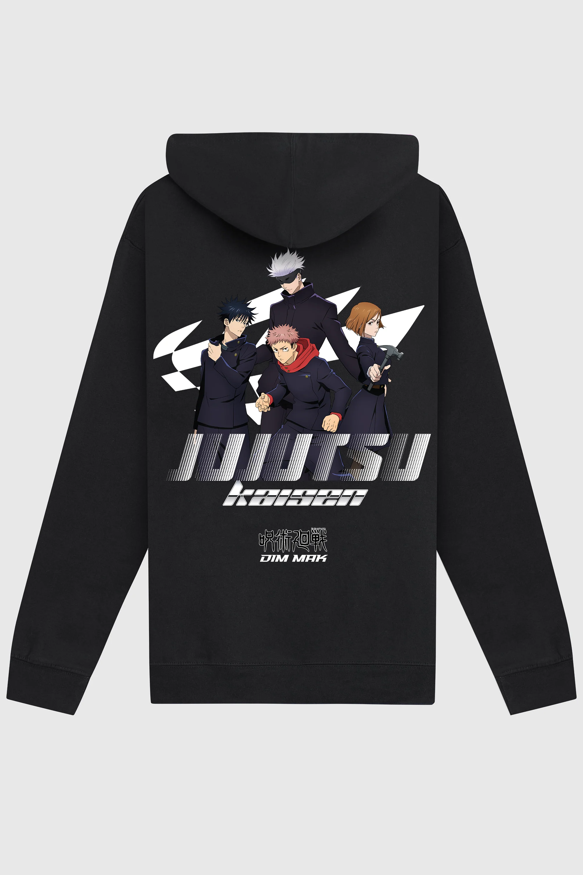 Dim Mak x Jujutsu Kaisen - JJK Racing Hoodie - Black