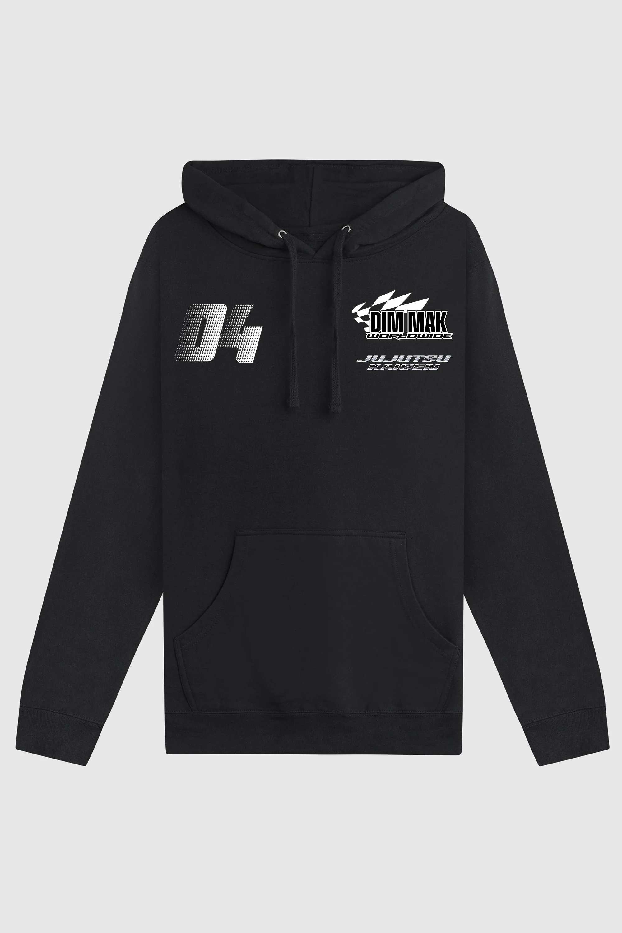 Dim Mak x Jujutsu Kaisen - JJK Racing Hoodie - Black - Image 2