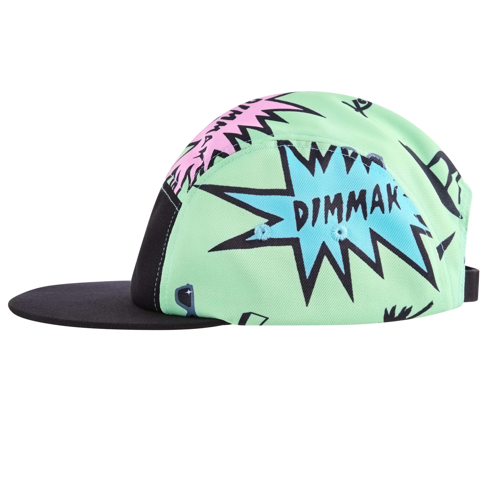 Ken™ x DIM MAK COLLECTION® - 80s Neon Print 5-Panel Hat - Image 4