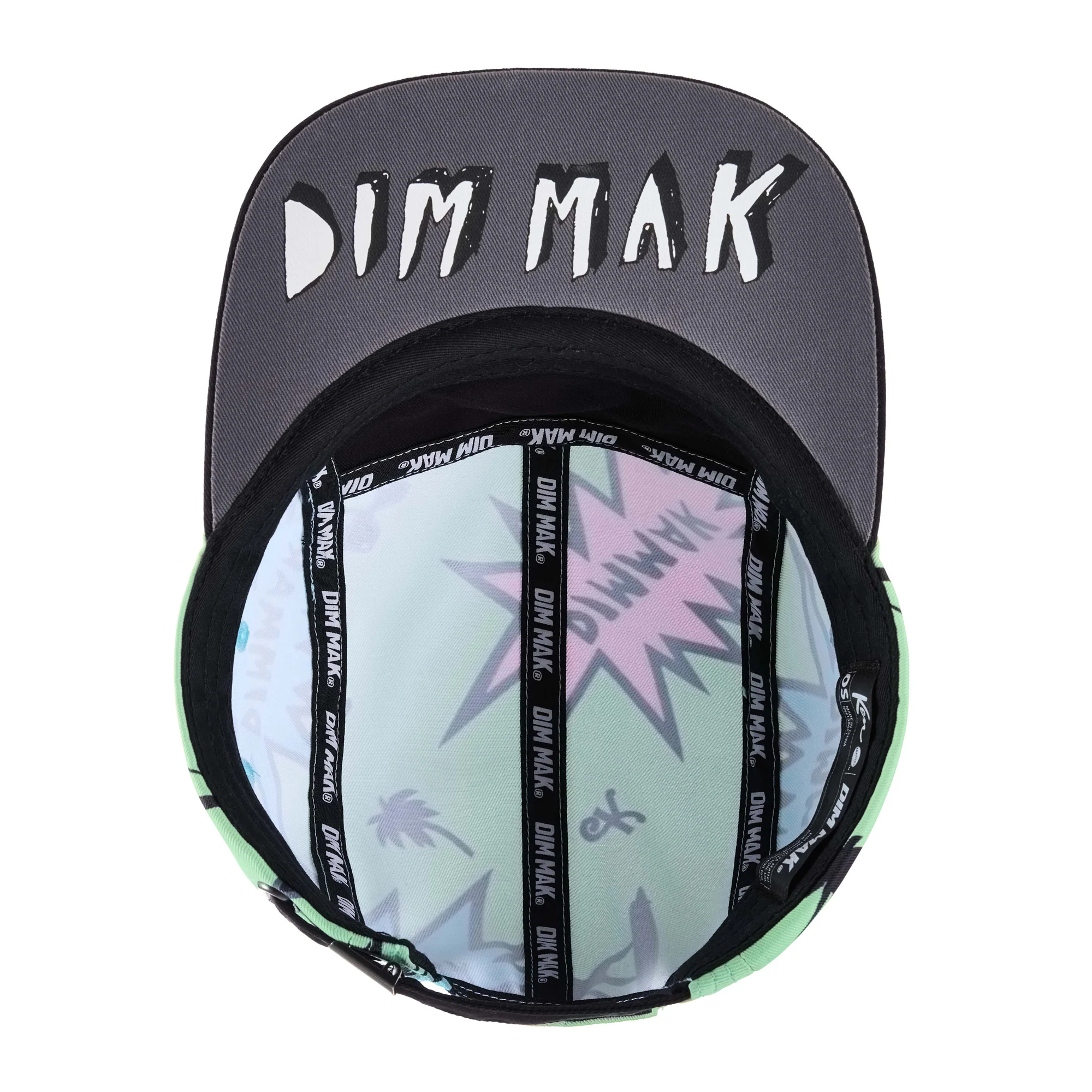 Ken™ x DIM MAK COLLECTION® - 80s Neon Print 5-Panel Hat - Image 6